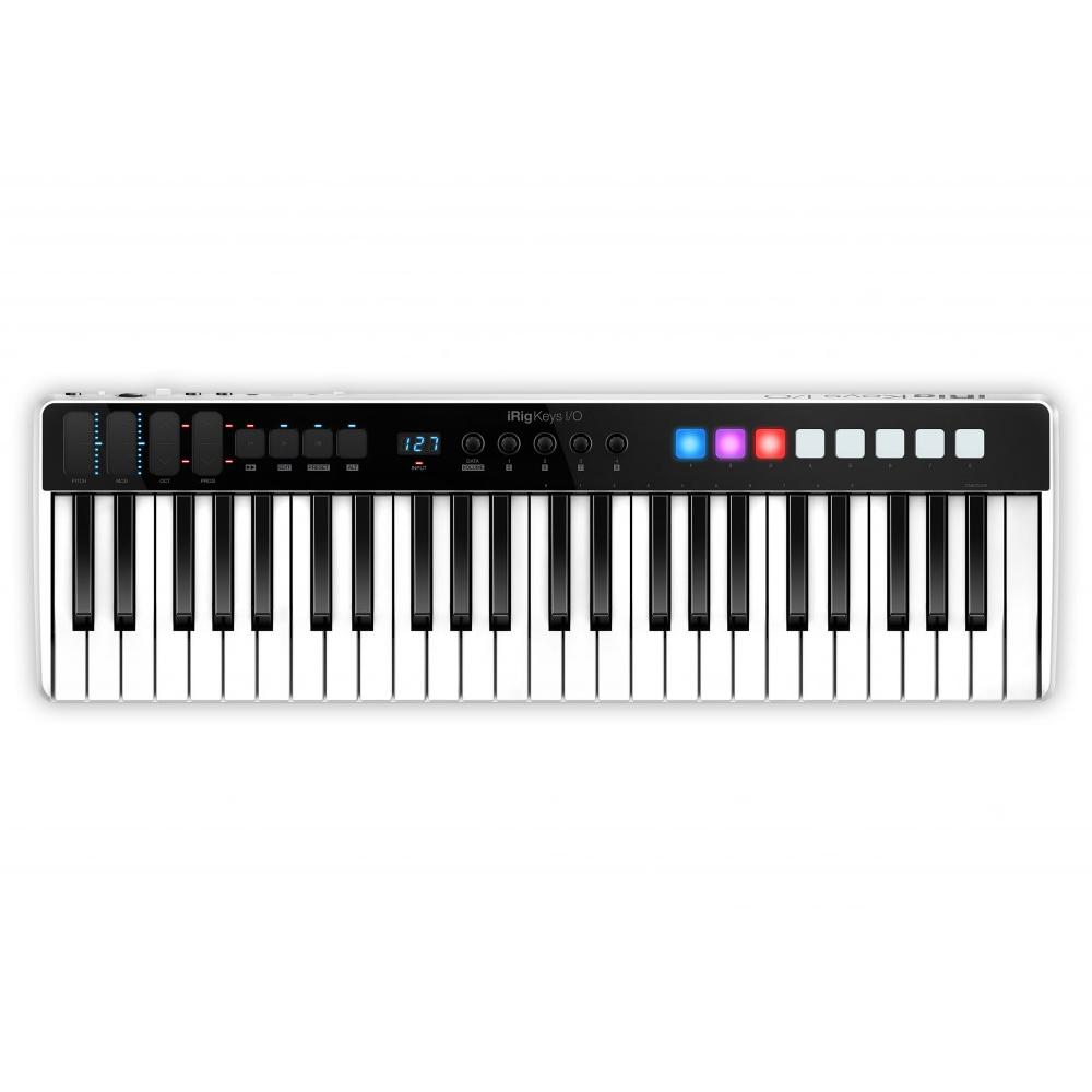 Controller Keyboards - IK Multimedia IRig Keys I/O 49 Key MIDI Keyboard And Audio Interface