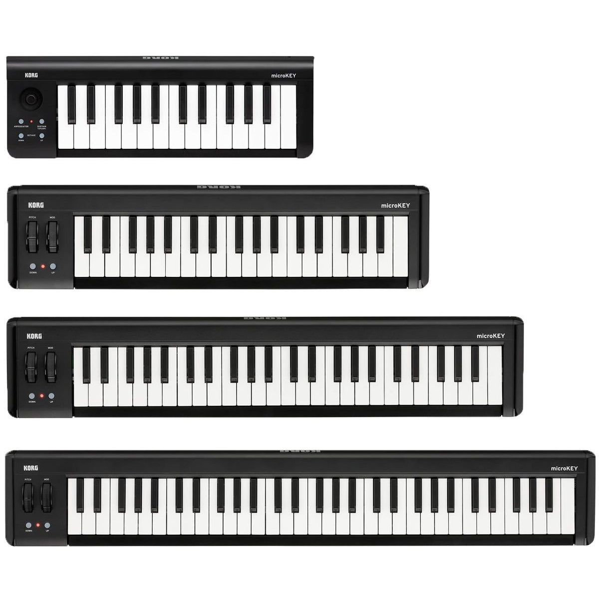Controller Keyboards - Korg MicroKEY 2 Air 37 Bluetooth MIDI Keyboard