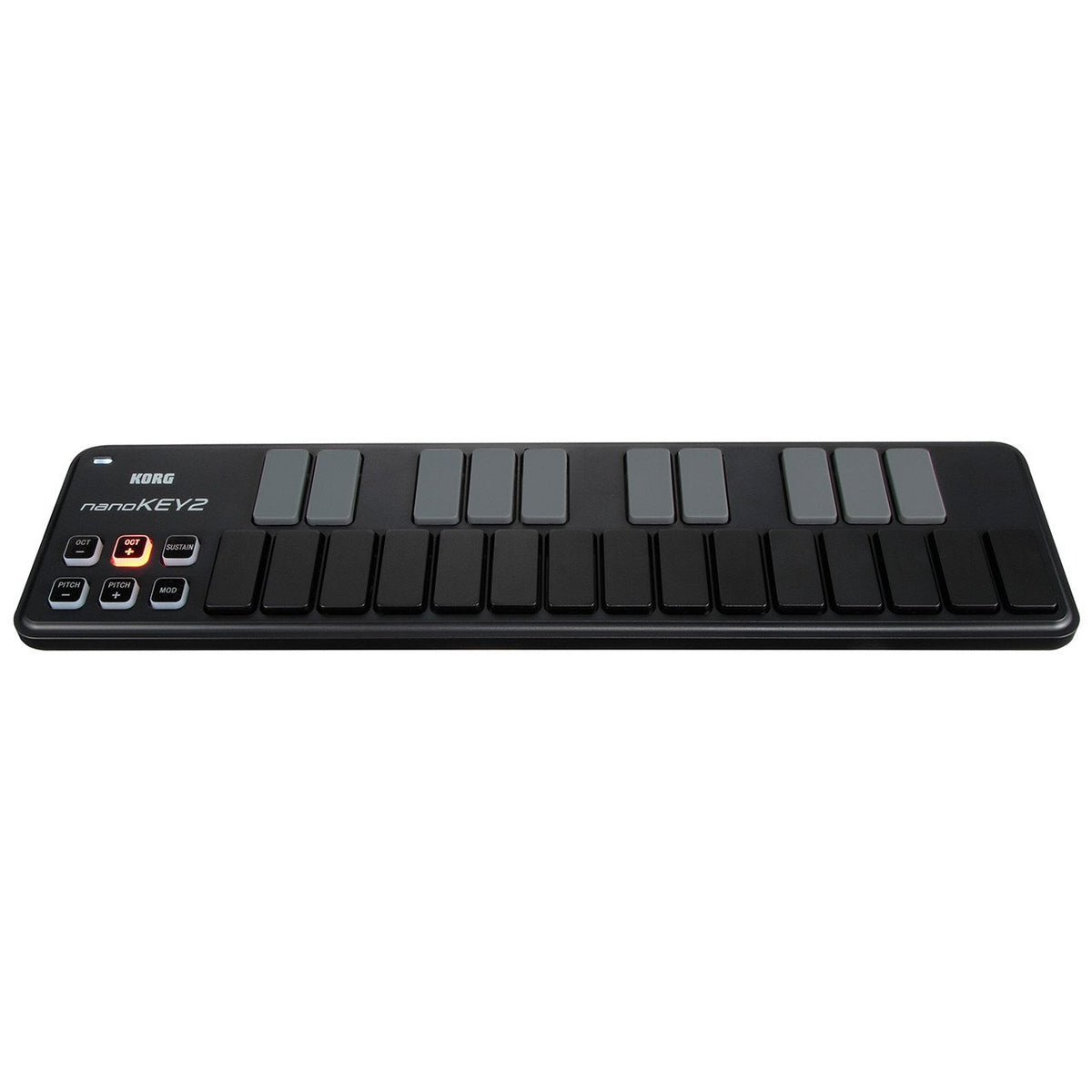 Controller Keyboards - Korg NanoKEY2 25-Key Portable USB Controller Keyboard BLACK
