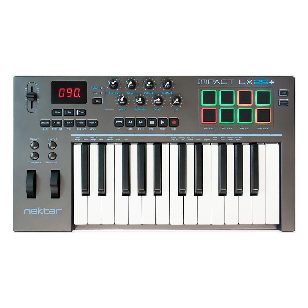 Controller Keyboards - Nektar Impact LX25+ 25-Key USB MIDI Controller Keyboard