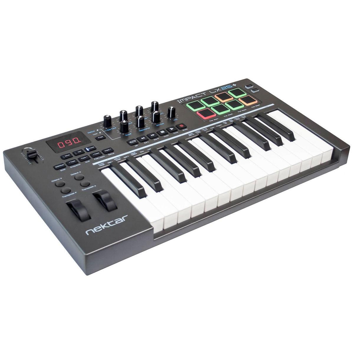 Controller Keyboards - Nektar Impact LX25+ 25-Key USB MIDI Controller Keyboard