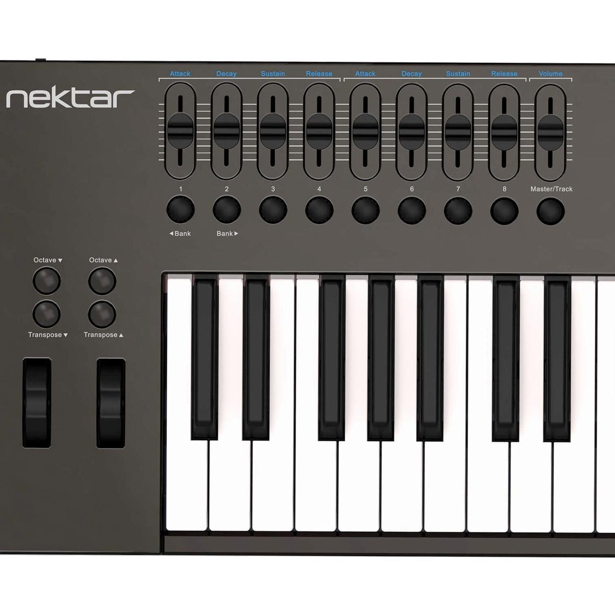 Controller Keyboards - Nektar Impact LX49+ 49-Key USB MIDI Controller Keyboard