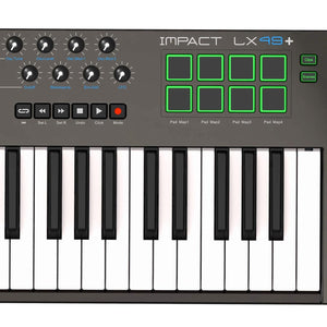 Controller Keyboards - Nektar Impact LX61+ 61-Key USB MIDI Controller Keyboard