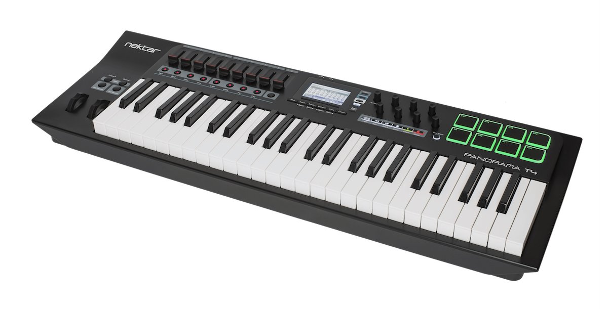 Controller Keyboards - Nektar Panorama T4 - 49-note USB/MIDI Controller Keyboard W/ Nektarine
