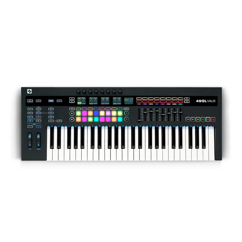 Controller Keyboards - Novation 49 SL MkIII 49-Key Controller Keyboard & 8 Track Sequencer