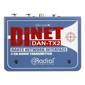 Radial DiNET DAN TX2 2-Channel Audio Transmitter