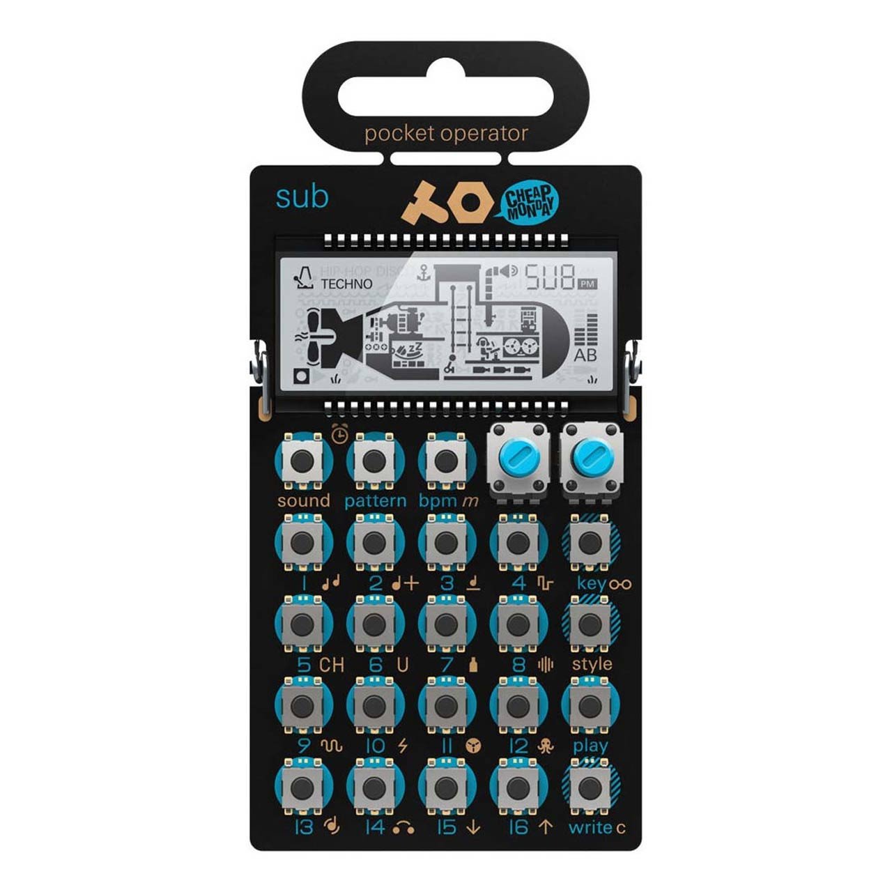 Desktop Synthesizers - Teenage Engineering PO-14 Sub Pocket Operator