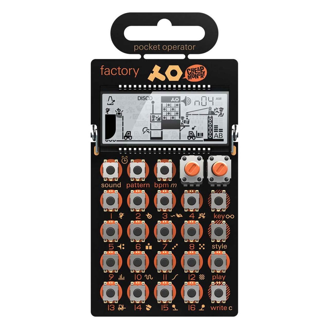 Desktop Synthesizers - Teenage Engineering PO-16 Factory Pocket Operator