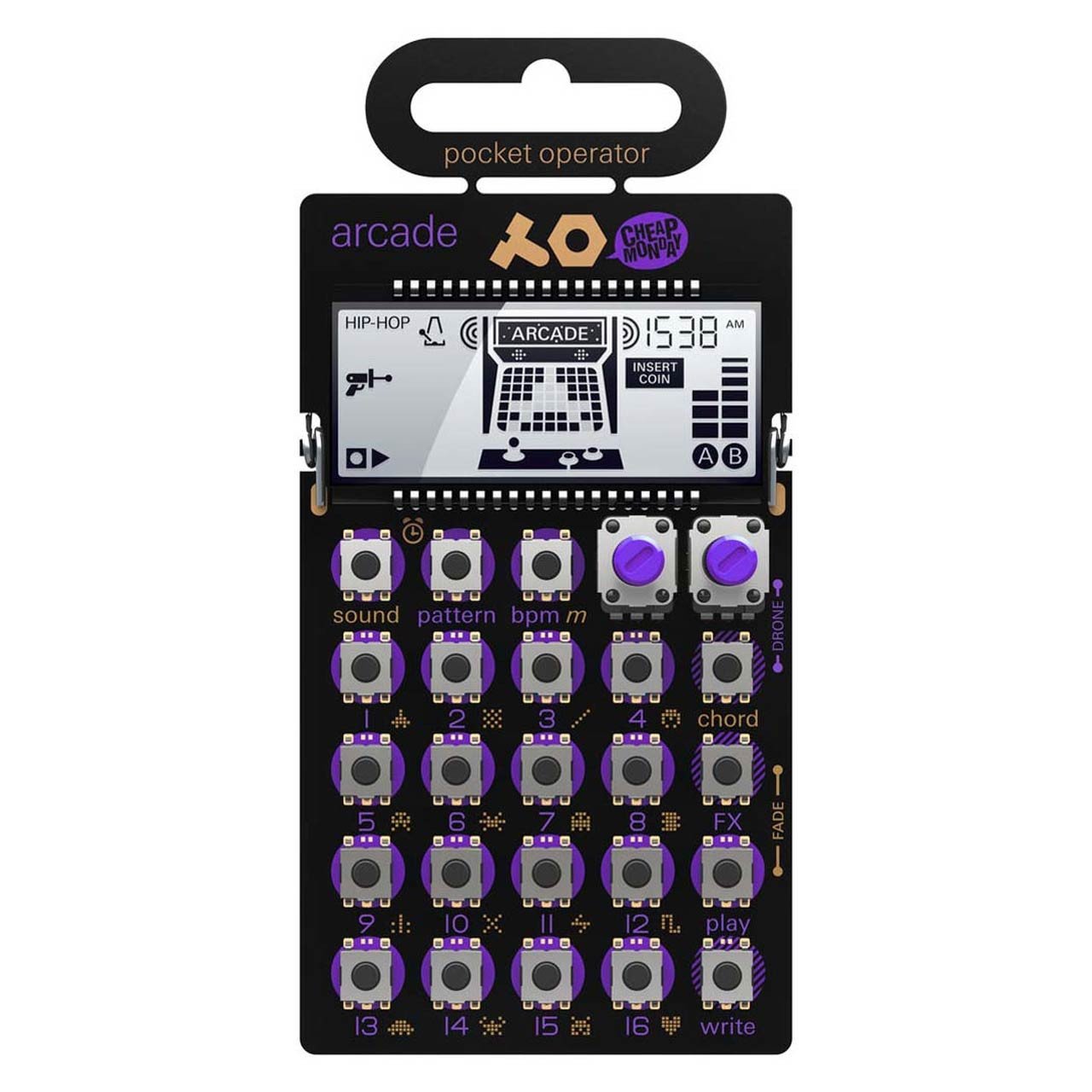 Desktop Synthesizers - Teenage Engineering PO-20 Arcade Pocket Operator