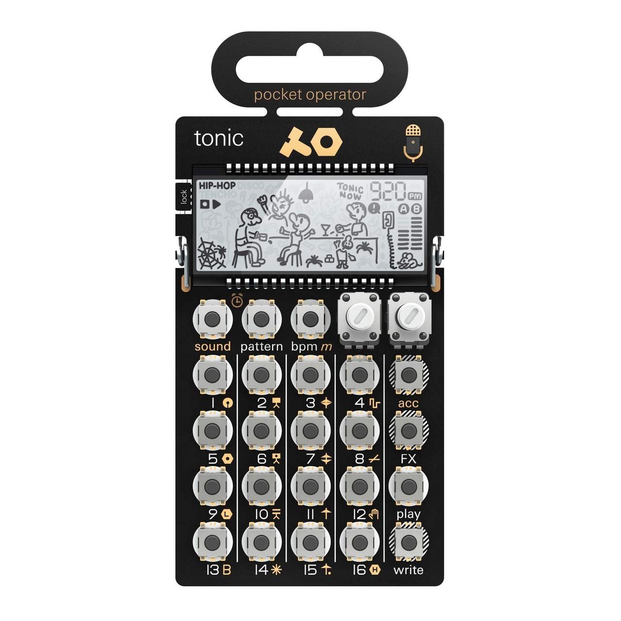 Desktop Synthesizers - Teenage Engineering PO-32 Tonic Drum Synthesiser And Sequencer