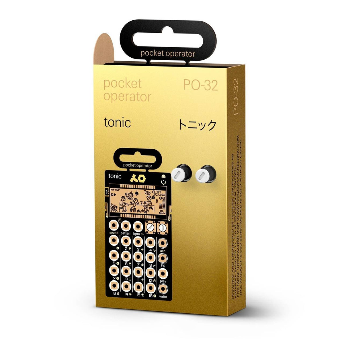 Desktop Synthesizers - Teenage Engineering PO-32 Tonic Drum Synthesiser And Sequencer