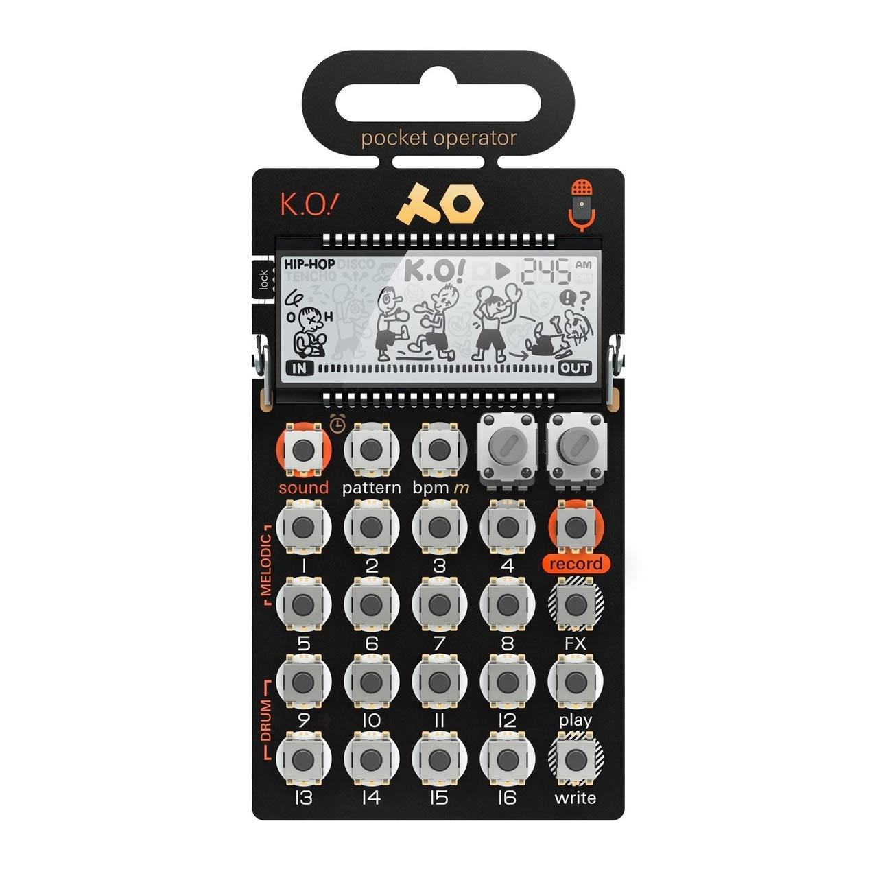 Desktop Synthesizers - Teenage Engineering PO-33 K.O Micro Sampler
