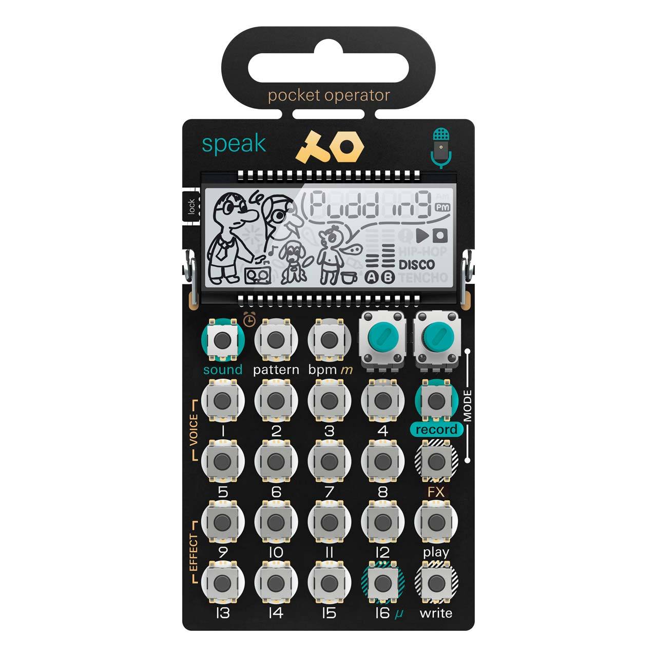 Desktop Synthesizers - Teenage Engineering PO-35 Speak Vocal Synthesizer & Sequencer