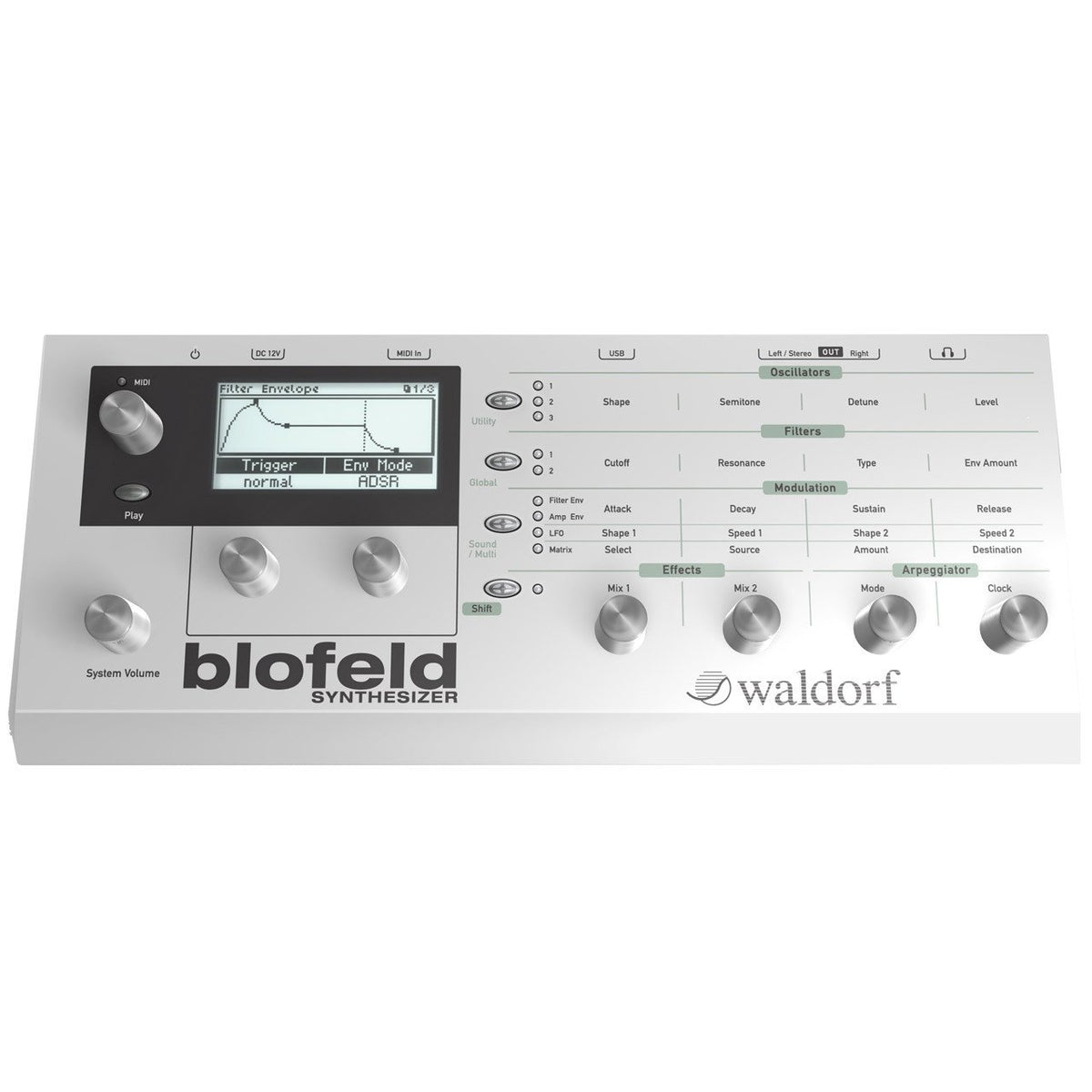 Desktop Synthesizers - Waldorf Blofeld Desktop Digital Synthesizer