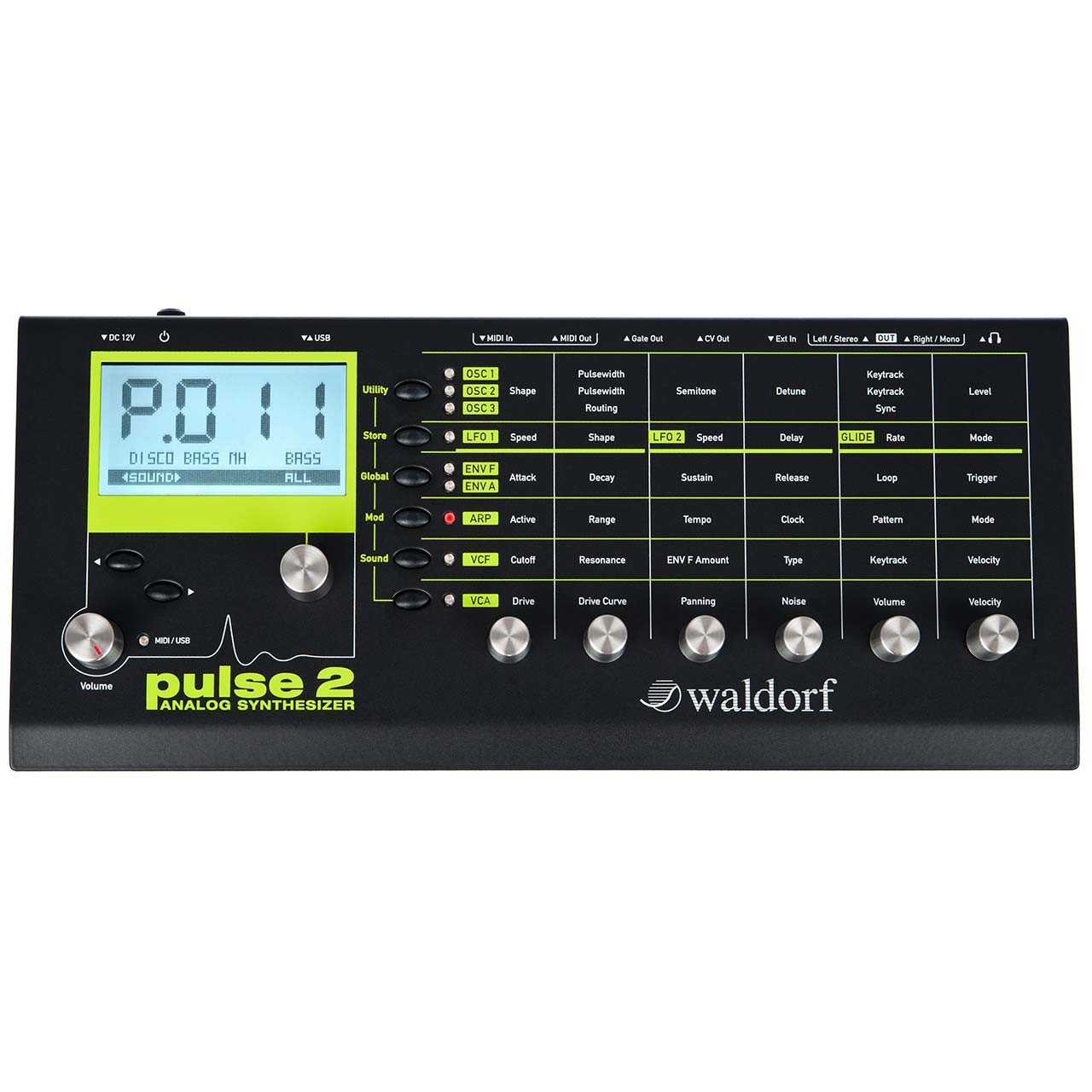 Desktop Synthesizers - Waldorf Pulse 2 Desktop Analog Synthesizer