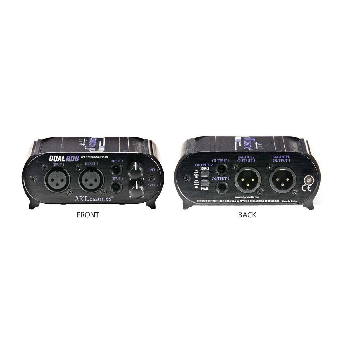 Art Rdb ART Dual RDB - DI & Re-Amping Box - Sounds Easy