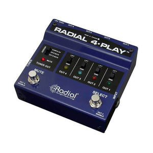 DI Boxes - Radial Engineering 4-Play DI For Multi-Instrumentalists