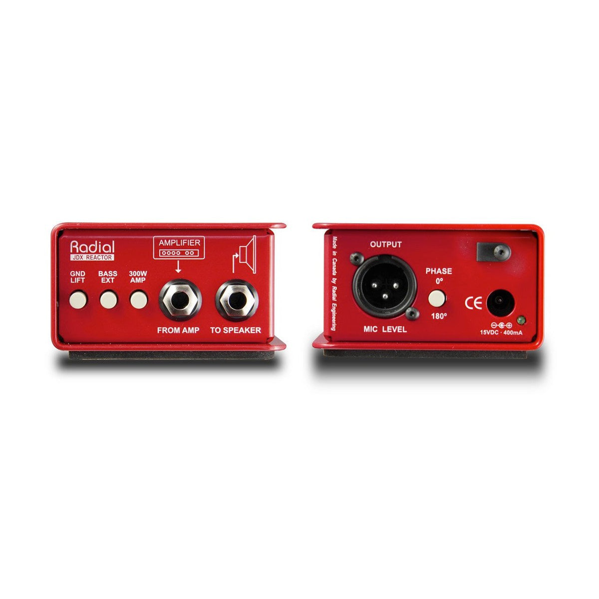 DI Boxes - Radial JDX Reactor Guitar Amp Direct Box