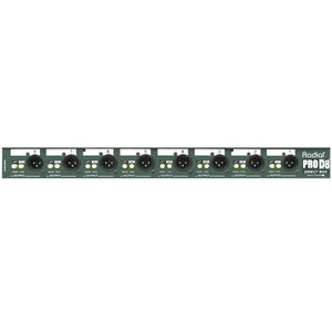 DI Boxes - Radial ProD8 Eight Channel Rackmount DI