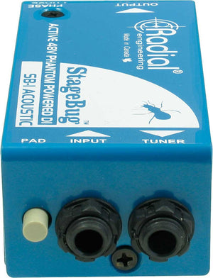 DI Boxes - Radial SB-1 Compact Active DI For Acoustic Guitar & Bass