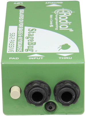 DI Boxes - Radial SB-2 Compact Passive DI For Bass & Keyboard