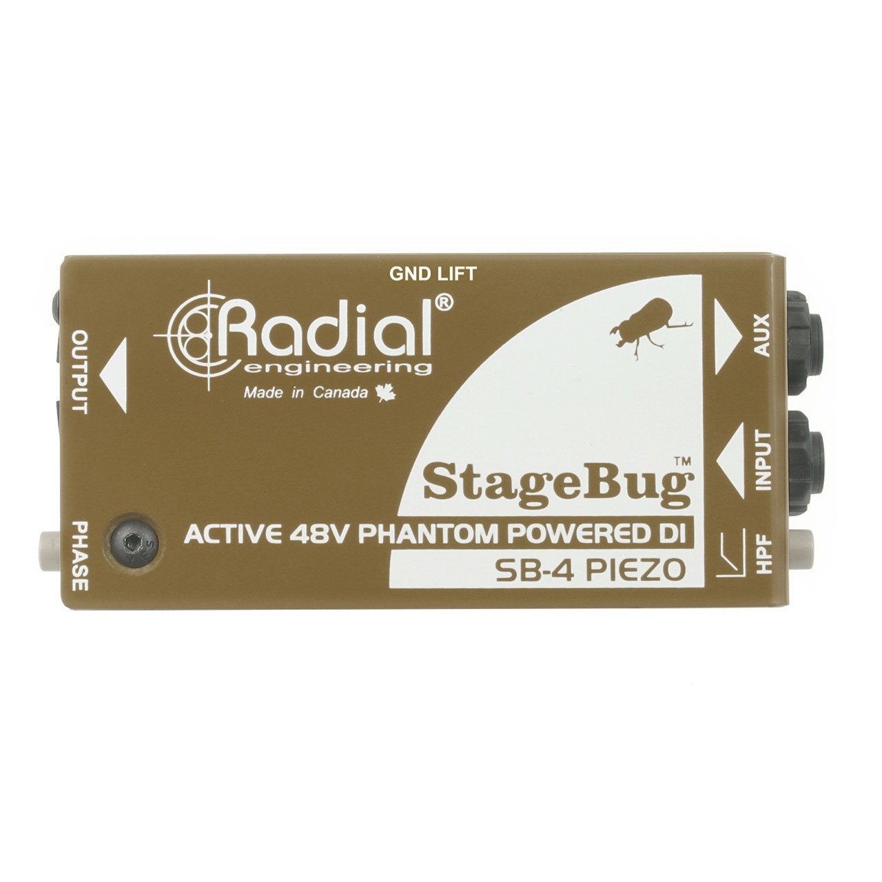 DI Boxes - Radial StageBug SB-4 Piezo DI