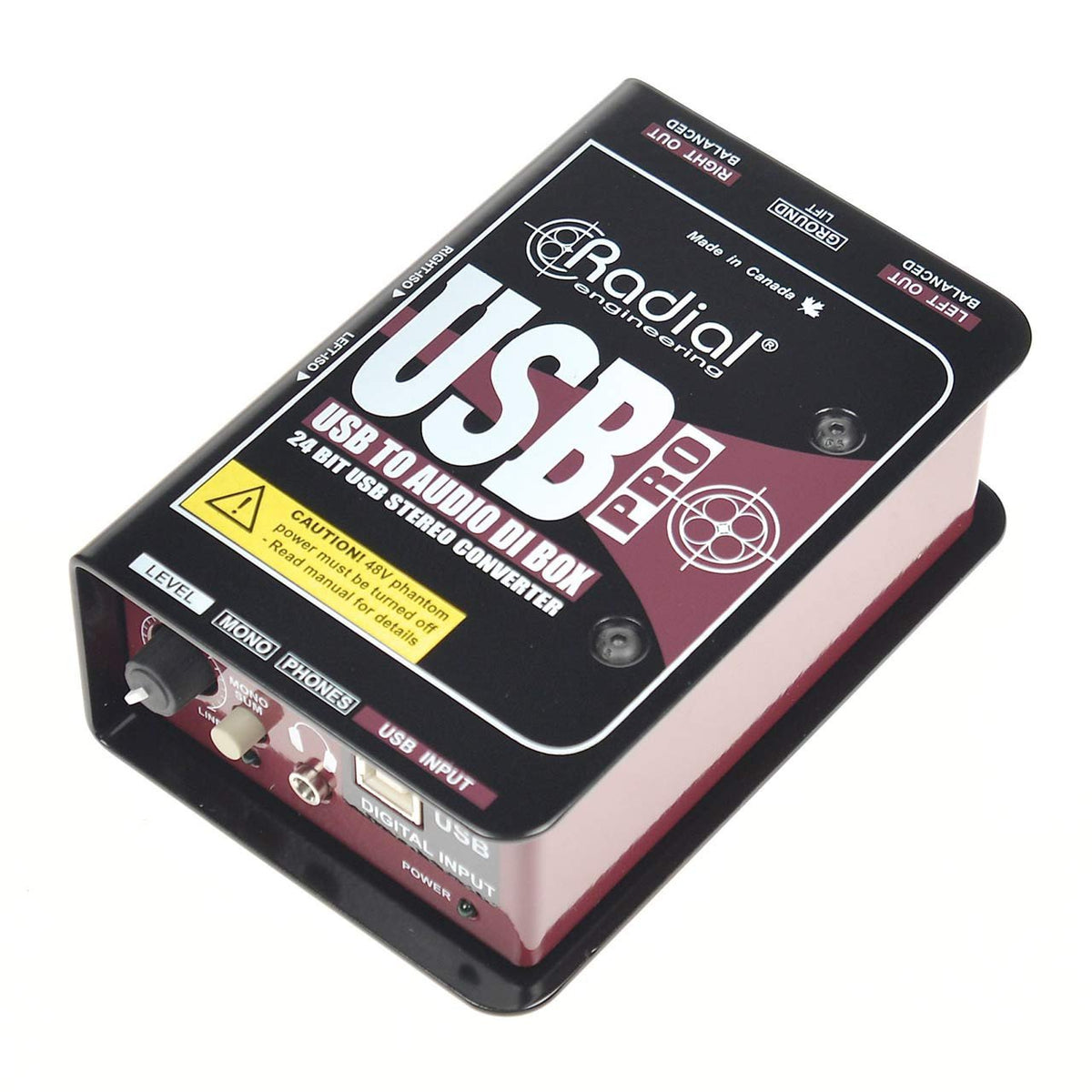 Radial Engineering USBPro Stereo USB Laptop DI Sounds Easy