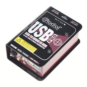 DI Boxes - Radial USB-Pro Stereo USB Laptop DI