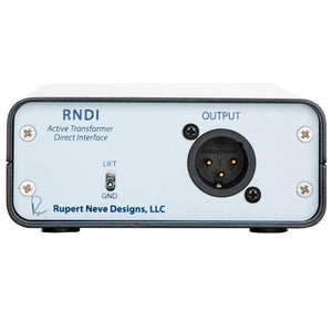 DI Boxes - Rupert Neve RNDI Active Transformer Direct Interface