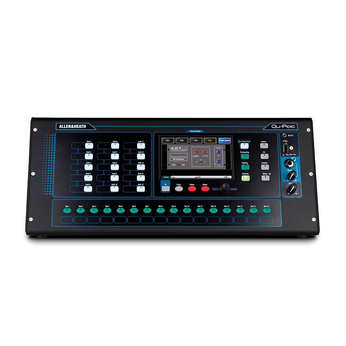 Digital Mixers - Allen & Heath Qu-Pac Portable 22 IN /12 OUT Digital Mixer