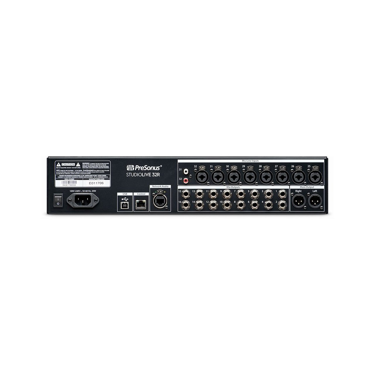 PreSonus StudioLive 32R - 34-Input Series III Stage Box & Rack Mixer ...