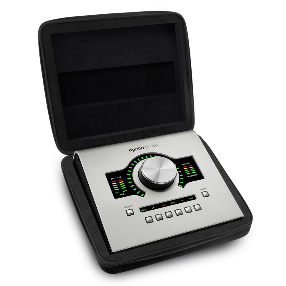 DJ Bags & Cases - UDG Creator Universal Audio Apollo Twin Hardcase Black (SKU: U8437BL)