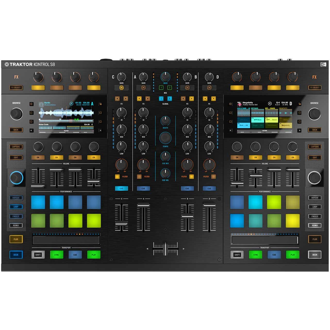 DJ Controllers - Native Instruments Traktor Kontrol S8 DJ Controller