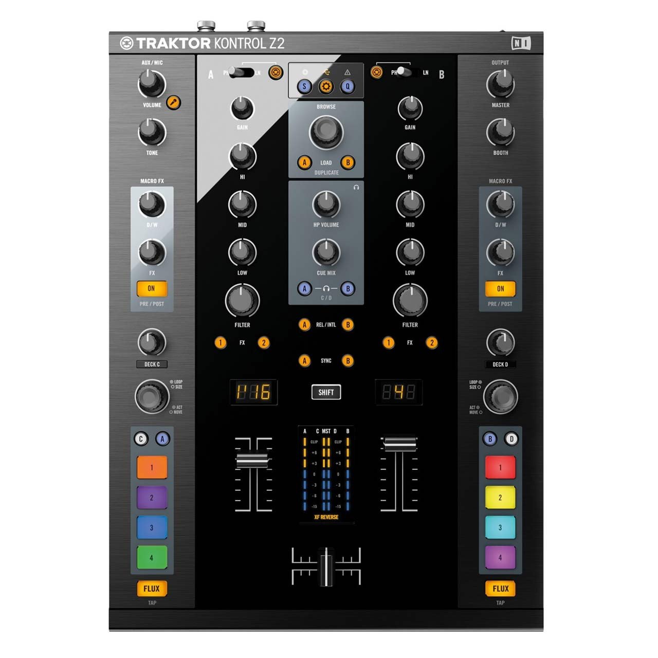 DJ Mixers - Native Instruments TRAKTOR KONTROL Z2 DJ Mixer