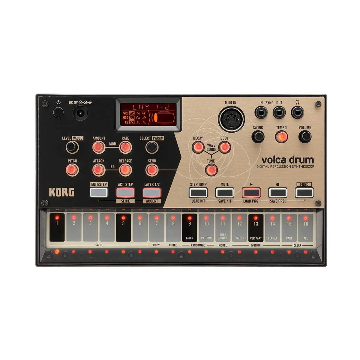Drum Machines - Korg Volca Drum Digital Percussion Synthesizer