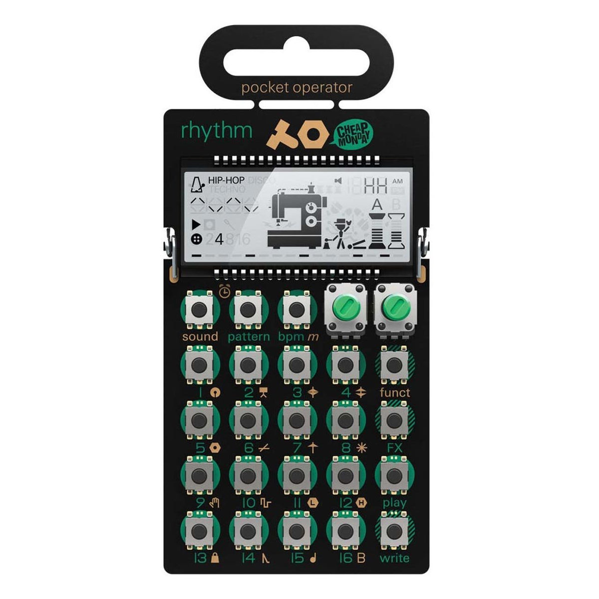 Drum Machines - Teenage Engineering PO-12 Rhythm Pocket Operator