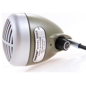 Dynamic Microphones - Shure 520DX Green Bullet Harmonica Microphone