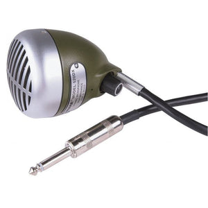 Dynamic Microphones - Shure 520DX Green Bullet Harmonica Microphone