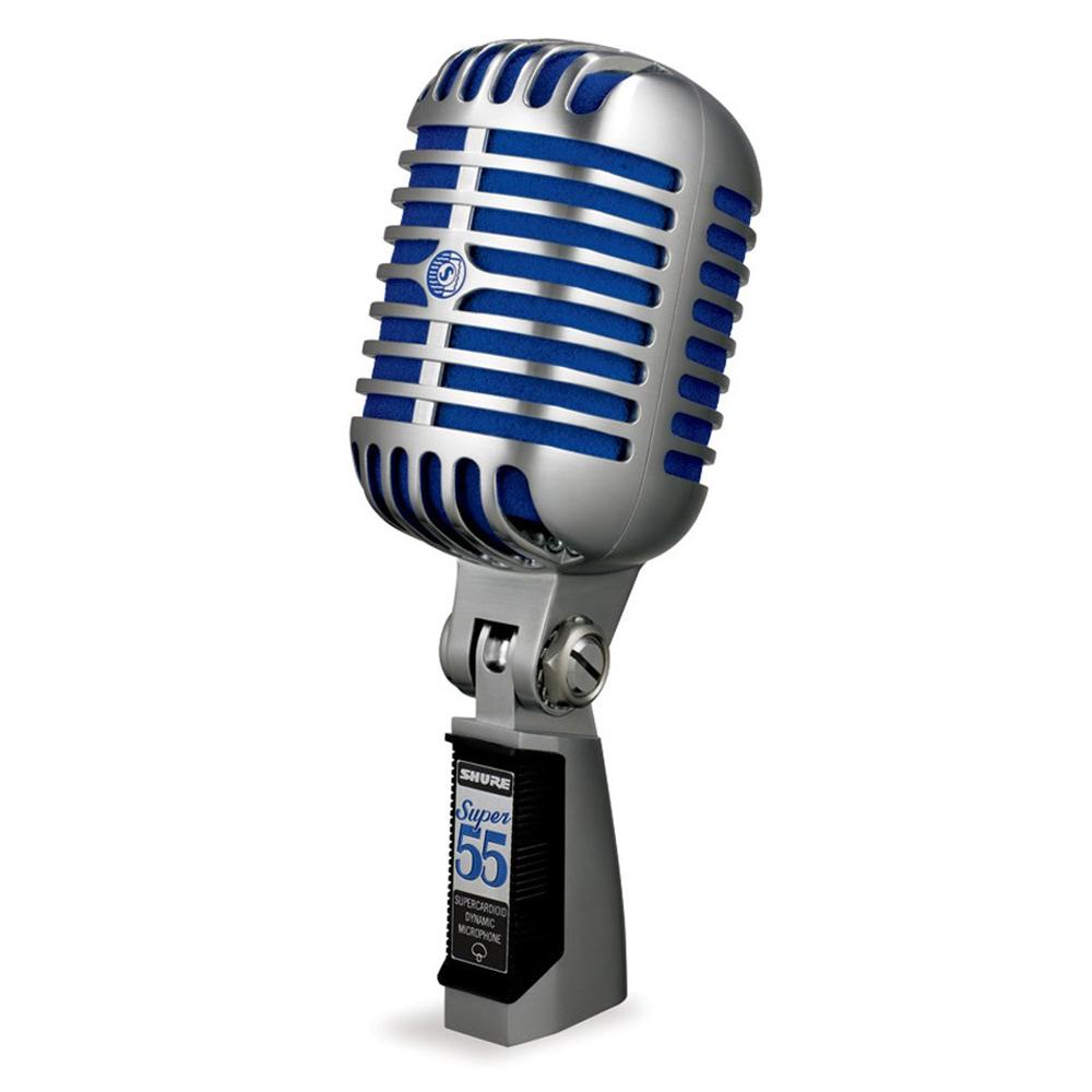 Dynamic Microphones - Shure Super 55 Classic Deluxe Dynamic Vocal Microphone