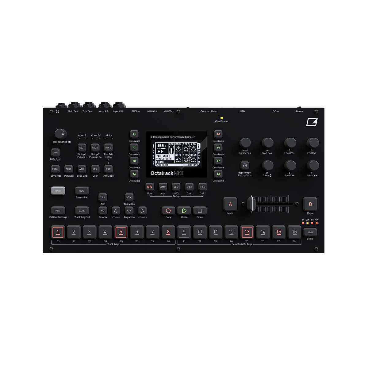 Elektron Octatrack MKII Performance Sampler - Black