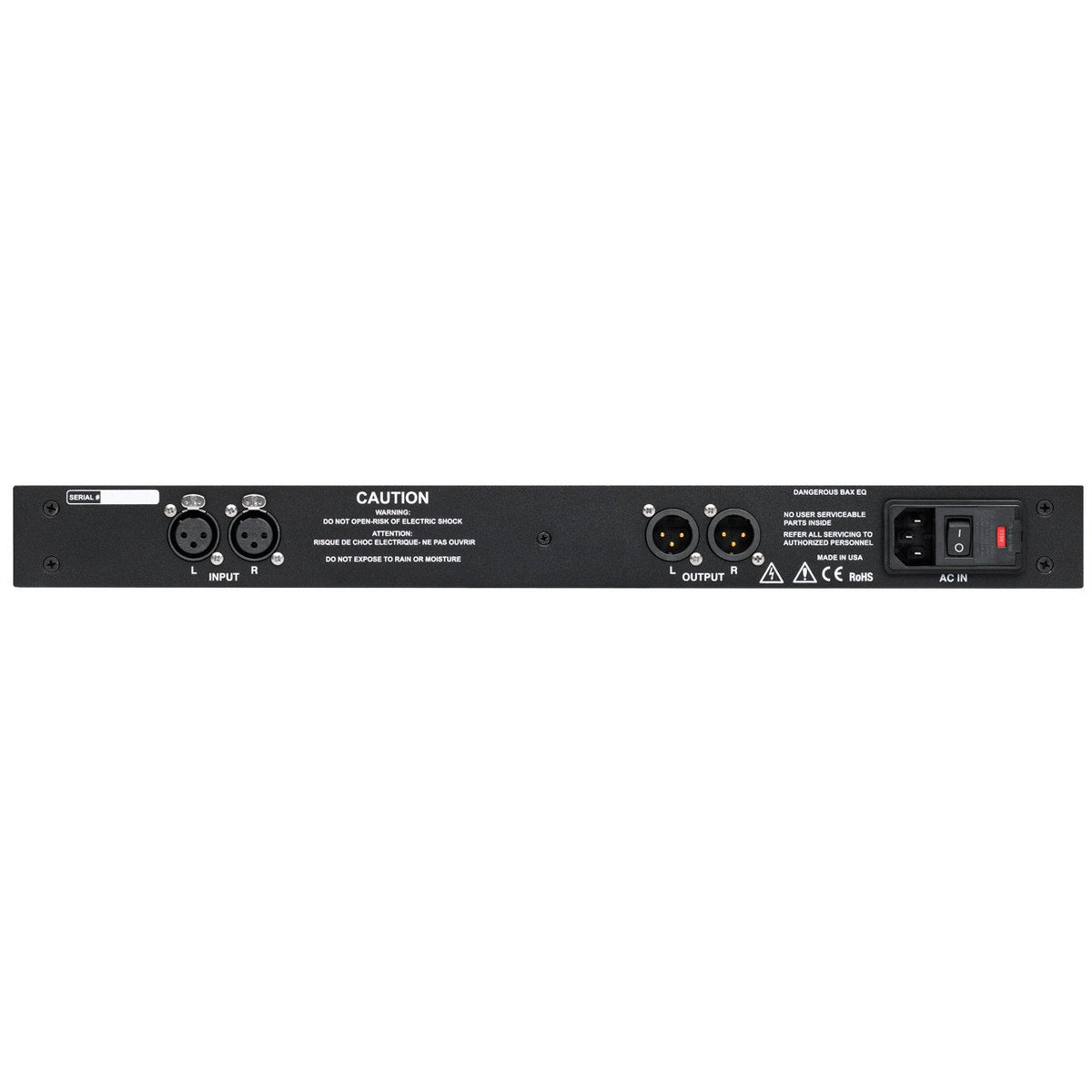 EQ - Dangerous Music BAX-EQ Dedicated Stereo Broad-Q Shelving EQ
