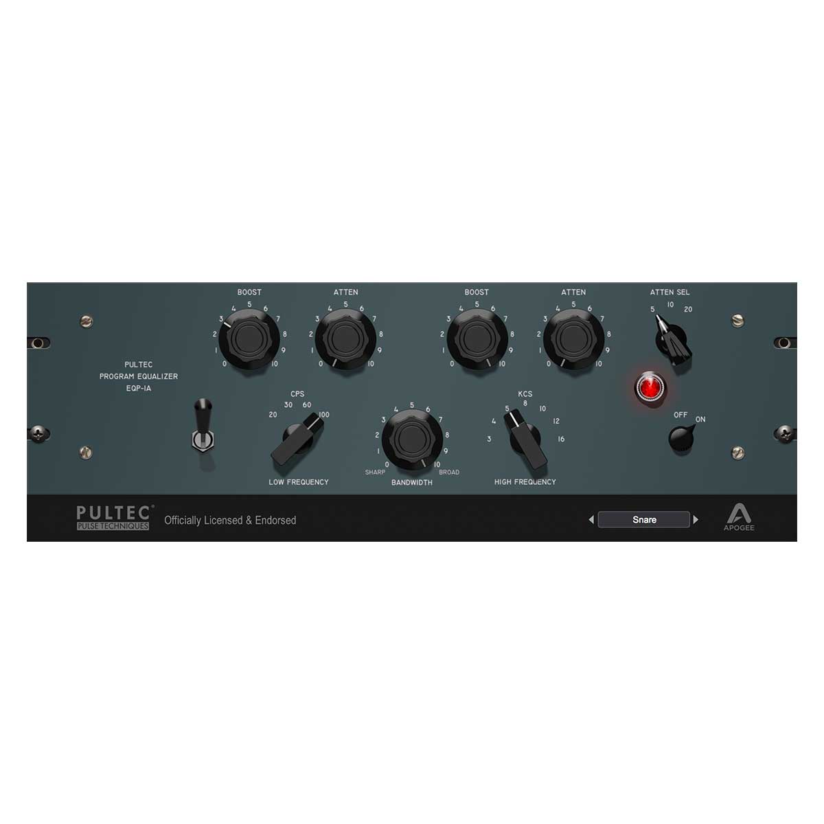 Apogee PULTEC EQP-1A Program Equalizer (Serial Nr + Download)