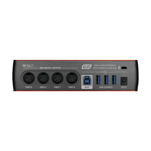 ESI M4U eX 8-port USB 3.0 MIDI interface with USB hub