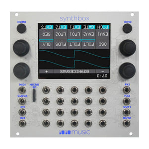 Eurorack Modules - 1010 Music Synthbox – Touchscreen Polyphonic Synthesizer Eurorack Module