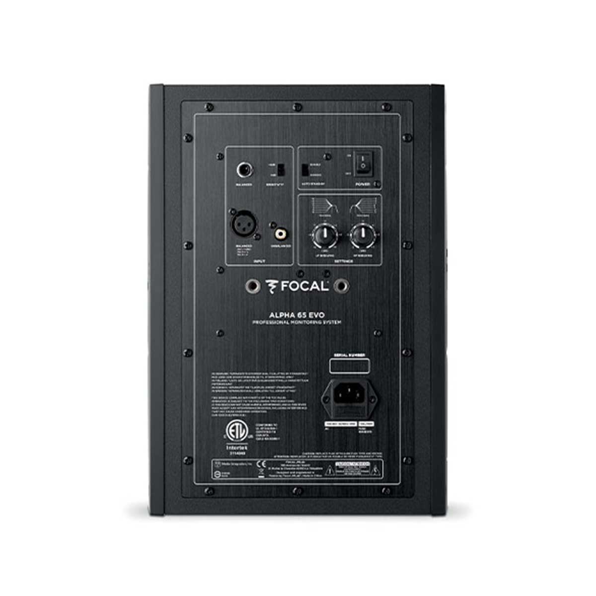 Focal Alpha 65 Evo Two-Way Active Studio Monitor (SINGLE)