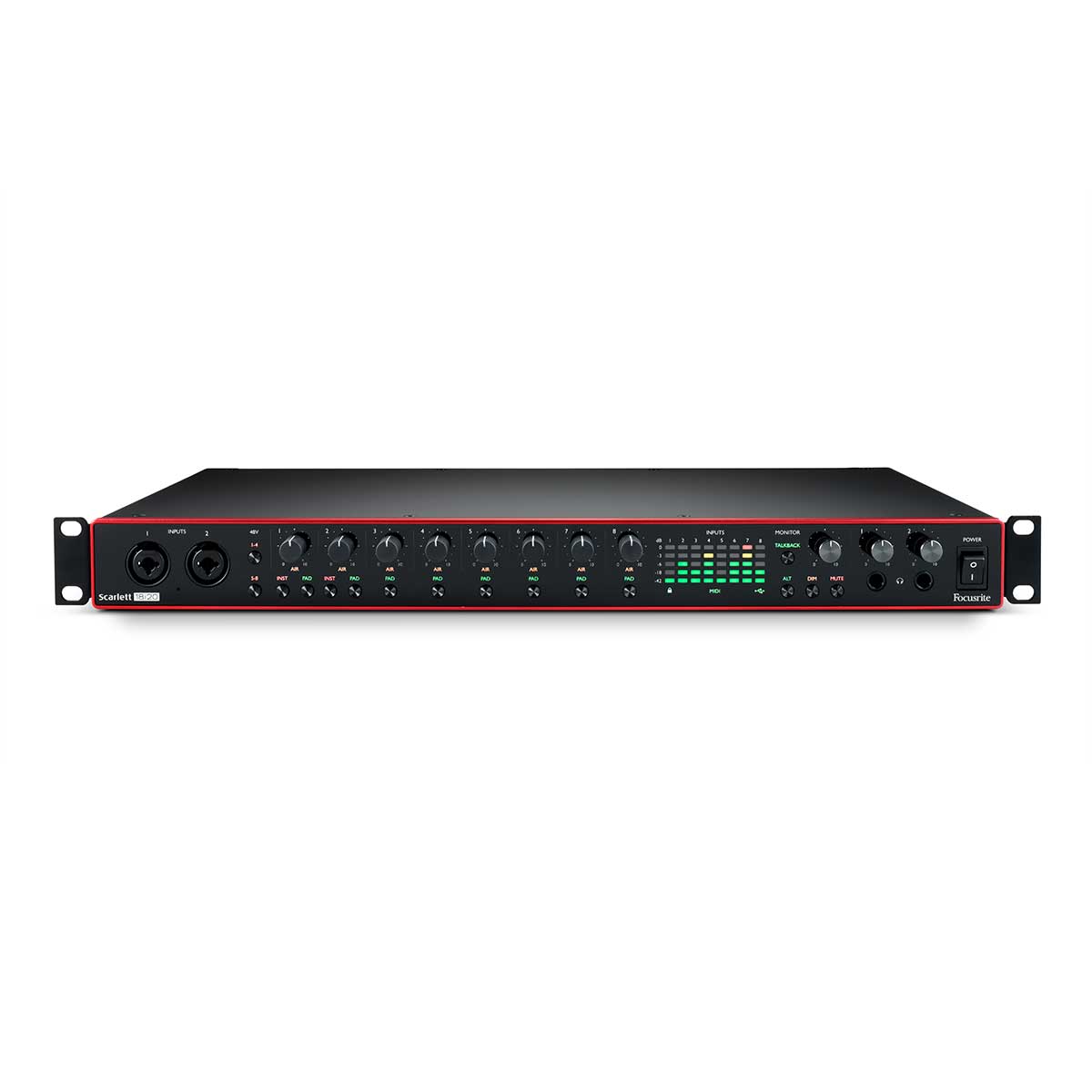 Focusrite Scarlett 18i20 (Gen 3) 18-in/20-out  USB Audio Interface