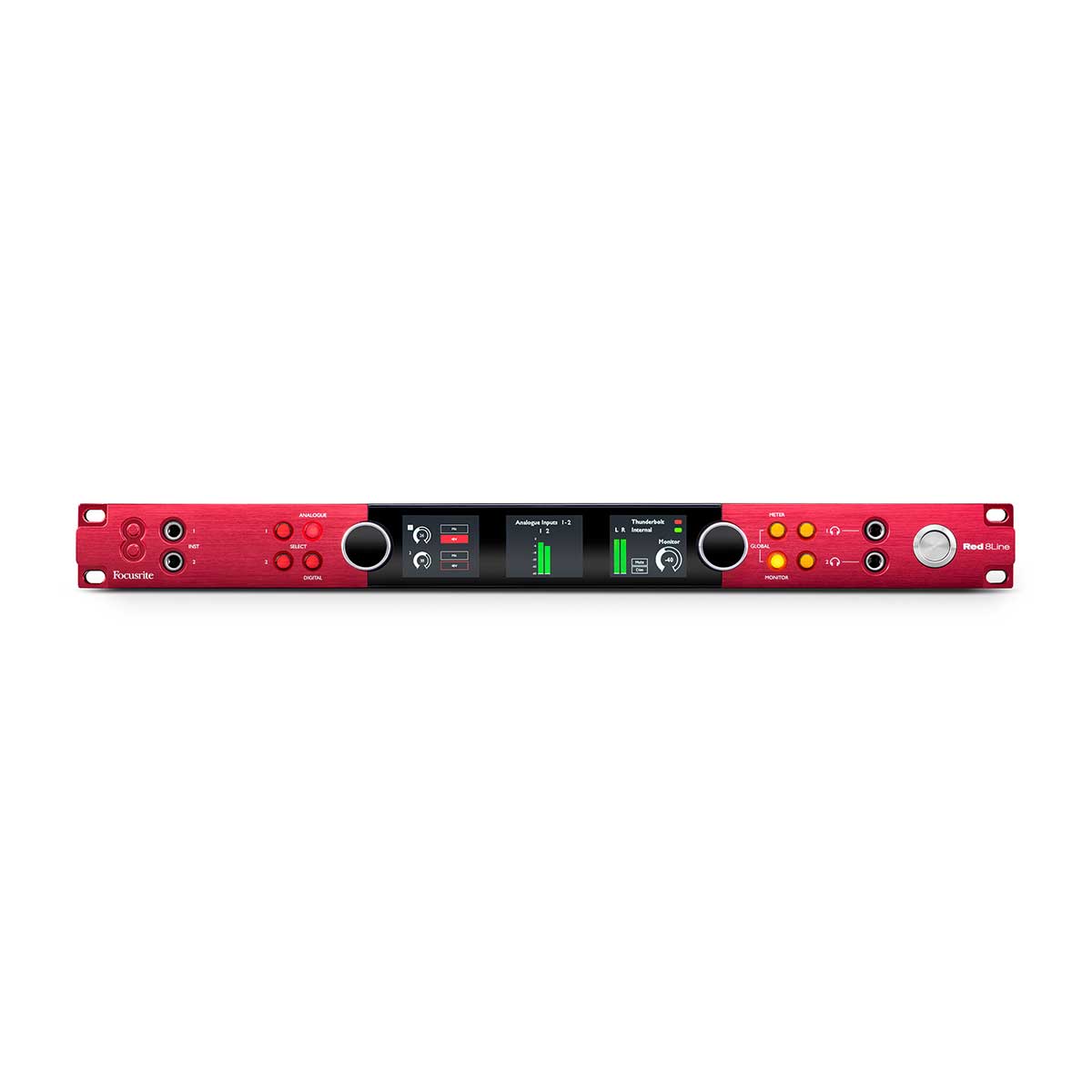 Focusrite Red 8Line 58 In/64 Out Thunderbolt 3 and Pro Tools|HD Interface with Dante