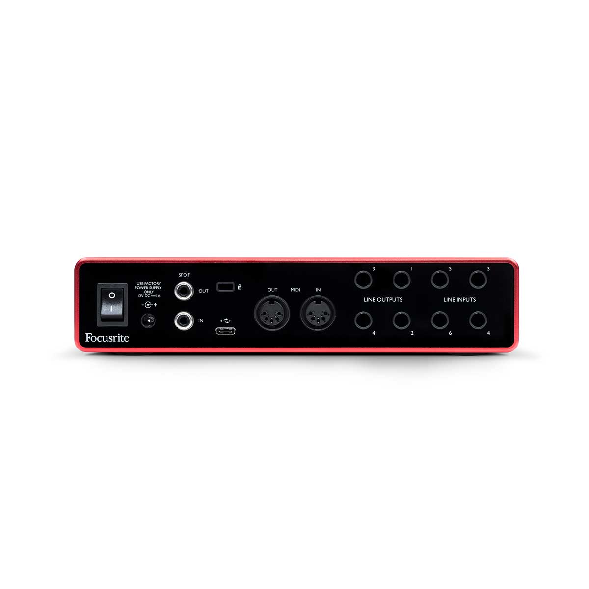 Focusrite Scarlett 8i6 (Gen 3) 8-in/6-out USB Audio Interface