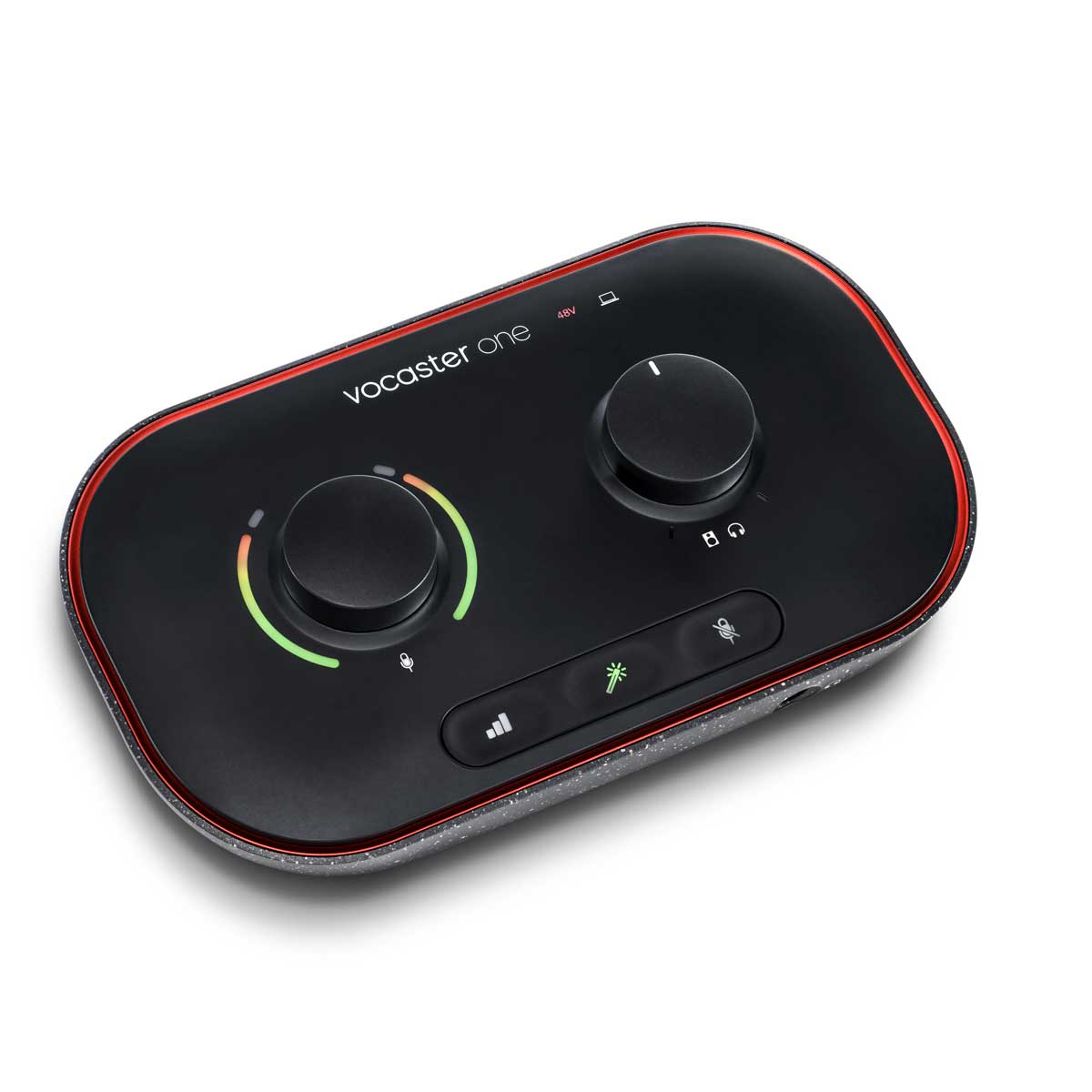 Focusrite Vocaster One podcast interface for solo content creators