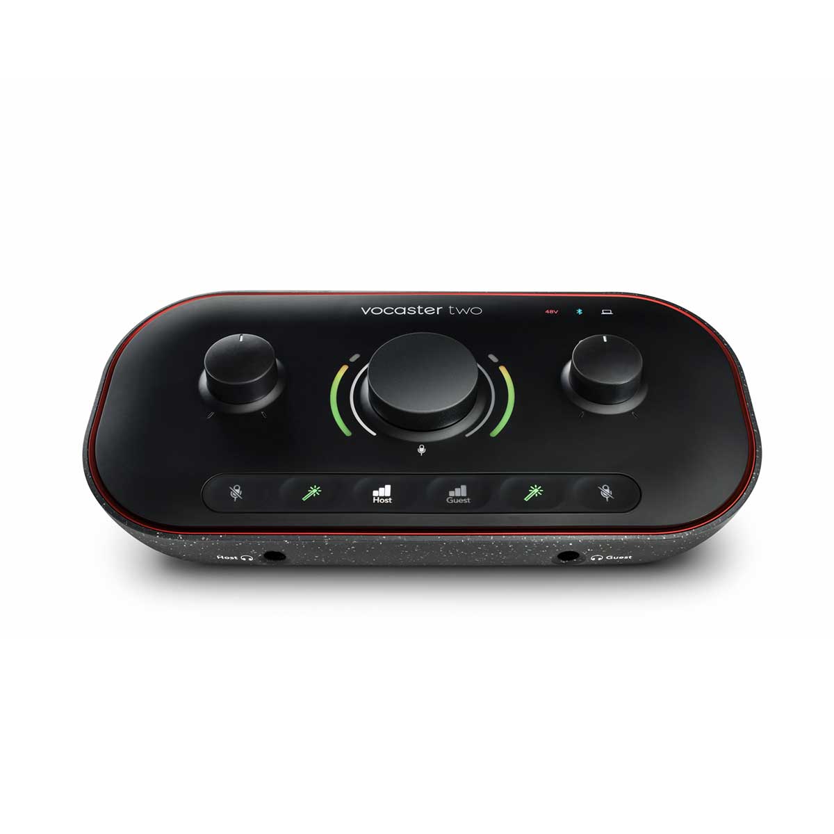 Focusrite Vocaster Two podcast interface for content creators